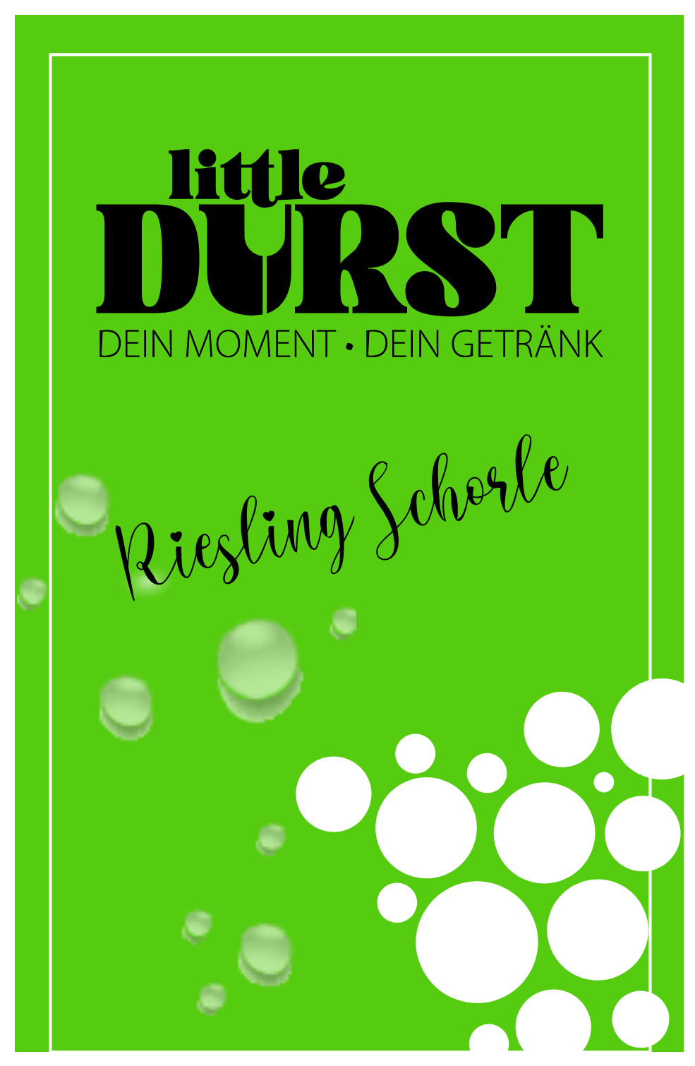Little Durst Riesling Schorle 0,33ltr.