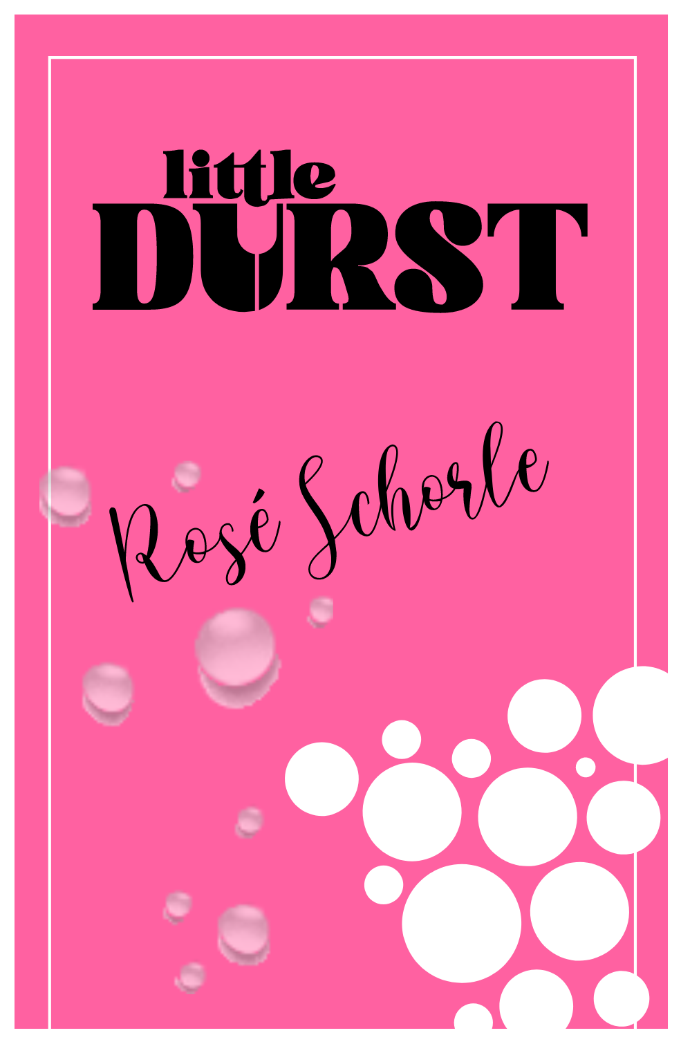 Little Durst Rose Schorle 0,33ltr.