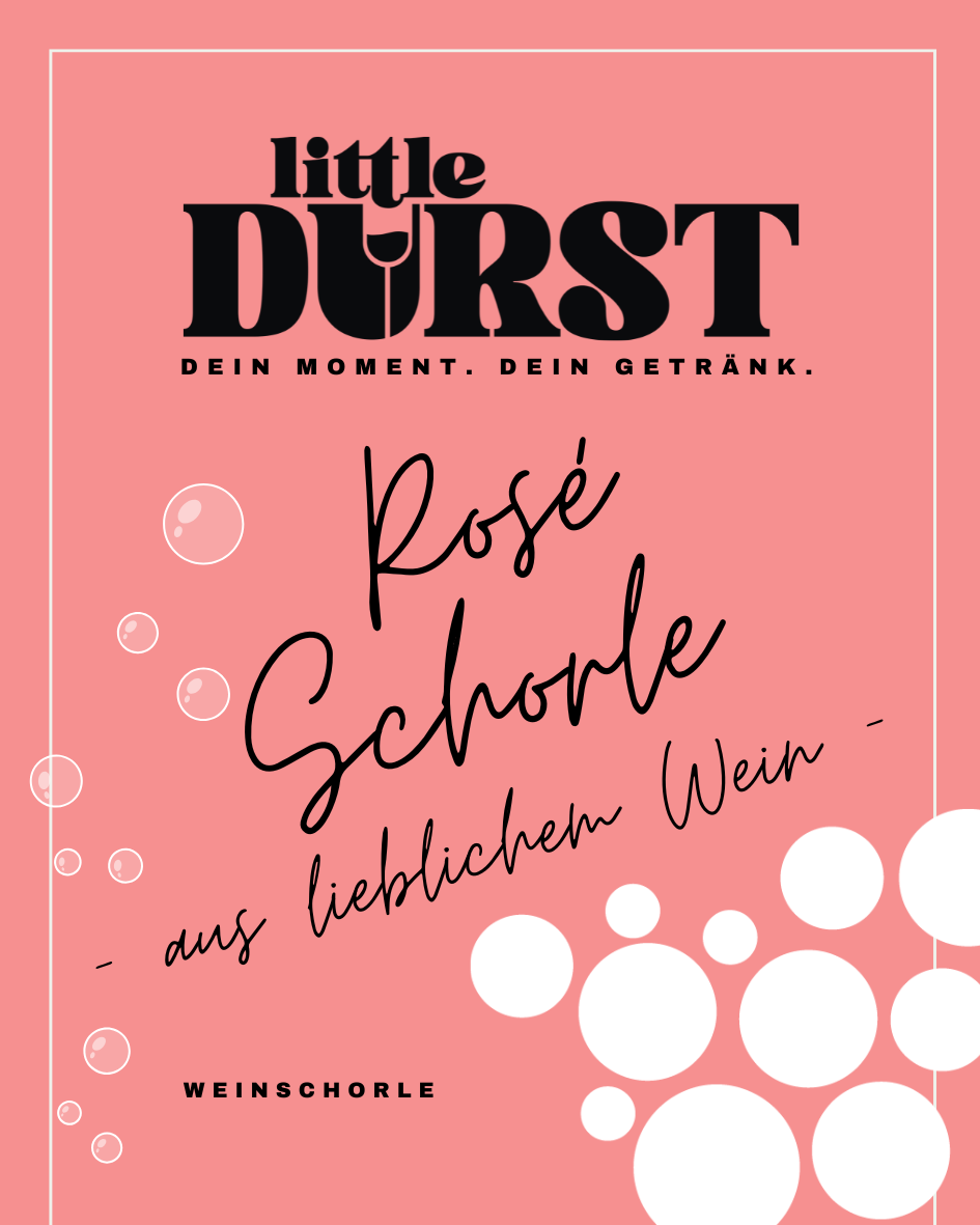 Little Durst Rose Schorle süß 0,33ltr.